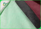 Papel de tejido colorado laminado de PU para bolsas de compras