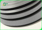 rollo negro sólido seguro del papel de paja de la categoría alimenticia 60G del 15MM para la paja de 197 * de 6m m