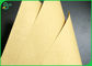 Hoja de bambú sin recubrimiento durable del papel de 80gsm Kraft para el ultramarinos que envuelve el bolso