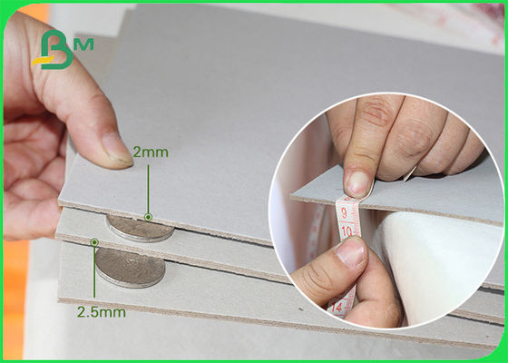 1500gm Material de fabricación de caja de cartón de papel de cartón gris personalizado