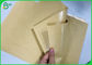El tablero de papel de empaquetado 90g de la densidad dura al PE 450g cubrió las hojas marrones del trazador de líneas de Kraft