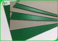 Grueso 1.2M M 1 tablero revestido del atascamiento de libro del verde del lado para la fabricación del rompecabezas