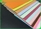 color Bristol Card de 200g 300g para los trabajos de la artesanía y los papeles coloreados
