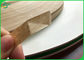Rollo blanco puro del papel de color sólido del papel de Kraft de la Virgen 120grs 60grs para la paja de la categoría alimenticia