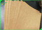 70g - papel de Kraft sin imprimir sin recubrimiento del rollo enorme de 150g Brown para el envoltorio para regalos