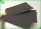 Papel sin recubrimiento negro oscuro puro de la pulpa de madera para hacer la hoja de extremo de libro de la cubierta suave