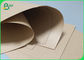 Bolsos que hacen compras de papel reciclables de alta resistencia de 120g Brown Kraft