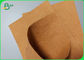 Buena tela de papel lavable de la flexibilidad 0.55m m Kraft para la fabricación reciclable de la cartera
