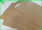 Rollo marrón aprobado por la FDA de papel fuerte del papel del arte de Kraft de saco de la comida de 80gsm 100gsm