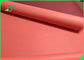 Color rojo documento lavable de papel reutilizable el 150cm de la tela 0.55m m de Kraft