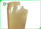 70gsm 80gsm + 10g PE cubrió el papel de Brown Kraft para la prenda impermeable del bolso del bocado