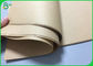 papel de embalaje de Eco Kraft de la anchura 31inch 80g 100g con el tipo sin recubrimiento