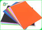 Papel amarillo claro de la tarjeta del color para tiesura de los materiales 80gsm 150gsm de DIY la alta