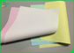 NCR de impresión claro respetuoso del medio ambiente 50gr de papel 55gr para la nota de entrega