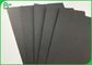 El negro coloreó el papel grueso de papel de tarjetas 80g 120g para la fabricación del bolso