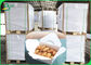 Papel de Kraft blanco de la prueba de aceite del PE que lamina para Fried Foods Packaging Box