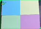 papel azul rosa claro de impresión en offset de Woodfree del color sólido de 20Lb 80gsm