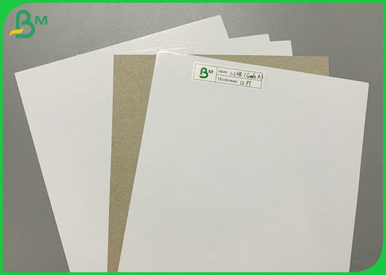 Tablero a dos caras cubierto blanco de Grey Back 300g 350g para la caja 700 x 1000m m