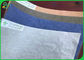 Diverso papel lavable reciclable 0.55m m grueso del color 0.3m m Kraft para Totebag