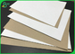 140gsm reciclable 170gsm Clay Coated Kraft Back Board blanco para el soporte de vaso de papel