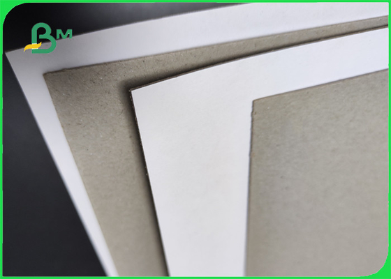 muestra blanca lateral 1220 x 2100m m de 800gsm uno Clay Coated Board For Advertisement