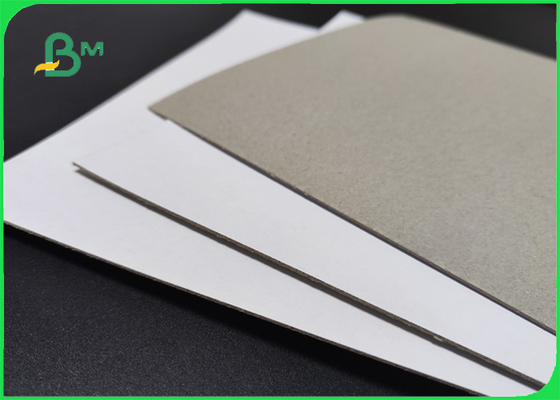 muestra blanca lateral 1220 x 2100m m de 800gsm uno Clay Coated Board For Advertisement