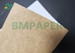 tablero de papel Kraft de la parte posterior revestida blanca de 270gsm para el paquete 1189 x 841m m de los alimentos de preparación rápida