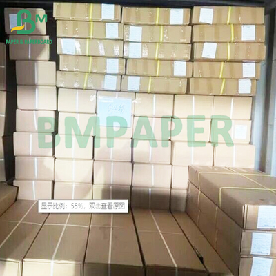 55 gramos 80 mm * 75 m Recibo de venta blanco en blanco Papel térmico Jumbo Roll