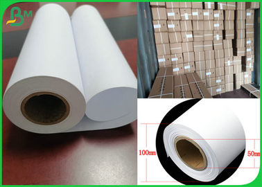 80g rollo blanco de la garantía del trazador del color cad para el dibujo de ingeniería