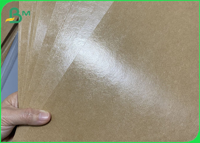 275gsm/300gsm impermeables a la grasa PE cubrió el rollo de papel marrón de Kraft para el cuenco para llevar