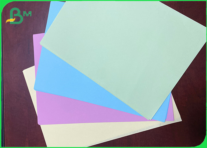 impresión en offset libre verde amarilla de Bristol Color Paper For Wood del rosa azul 80gsm
