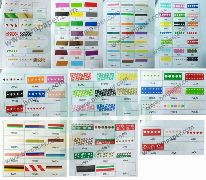 60gsm 120gsm diseña la tinta claramente impresa de Straw Paper Materials Food Safe