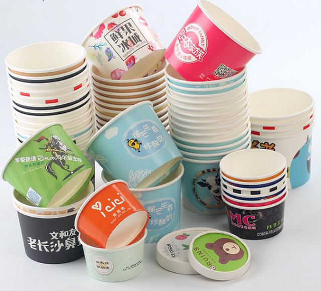 1 prenda impermeable lateral la alta blancura PE de 240gsm + de 15gr PE cubrió el papel para el cuenco de papel