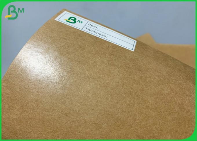 El papel 270gsm de Brown Kraft de la categoría alimenticia con 15gsm PE cubrió para la caja seca de la comida