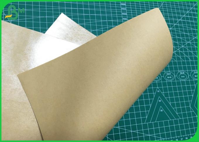 El papel impermeable de 150gsm Brown Kraft con el PE cubrió para las nueces empaqueta