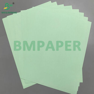 Verde 56gm 75gm Papel en blanco sin carbono Imagen negra para libros de recibo
