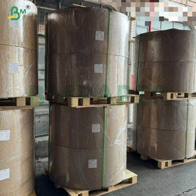 Papel de etiqueta resistente a la humedad con alto brillo de un lado y resistente a las lágrimas