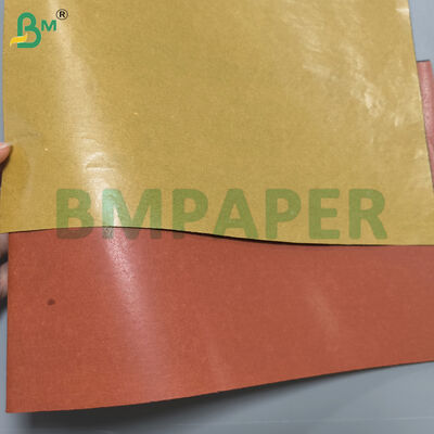 Material de bolsas de protección de frutas de papel Rojo / marrón por fuera Negro por dentro