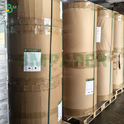 Rollos de papel marrón de 30 g/m² y 35 g/m² resistentes a la grasa para envasado de comida rápida