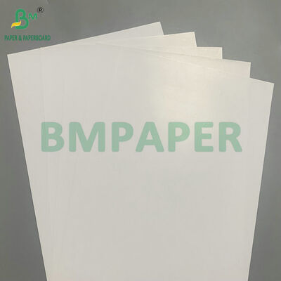Papel de cobre único de 60 a 400 gramos con revestimiento brillante de un lado para aplicaciones de embalaje y etiquetado