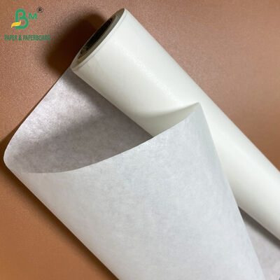 Papel de pergamino natural blanco de 40 g/m² con doble recubrimiento de silicona en rollo de 15 x 30 pies