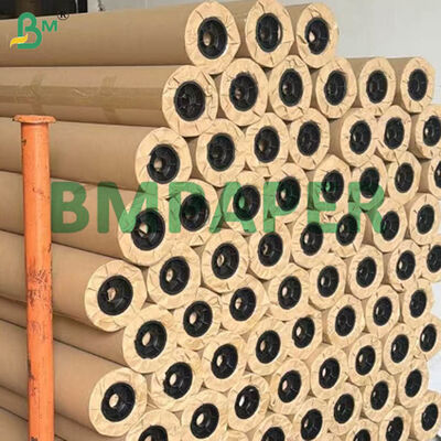 Rollos de papel Kraft marrón perforado de 90 pulgadas y 72 pulgadas 80, longitudes personalizadas, agujeros redondos