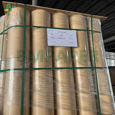 el papel el 100% del polluelo de 75gsm Brown recicló el rollo biodegradable del papel del lecho de las aves de corral para el criadero