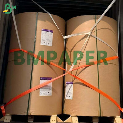 250 gramos 300 gramos Papel Kraft Blanco para colgar etiquetas Jumbo Rolls, superficie áspera
