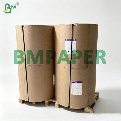 Rollos de papel a prueba de grasa de 45 g/m² Ancho 565 mm, Kit de grado alimenticio blanco y marrón 3 - 10"