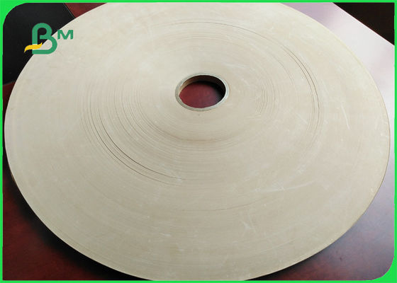 Papel de embalaje imprimible abonable amistoso de la paja de Eco Brown 28gsm