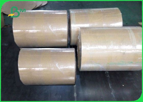 La termal blanca del papel termal 70gsm de la etiqueta del paquete cubrió el rollo de papel