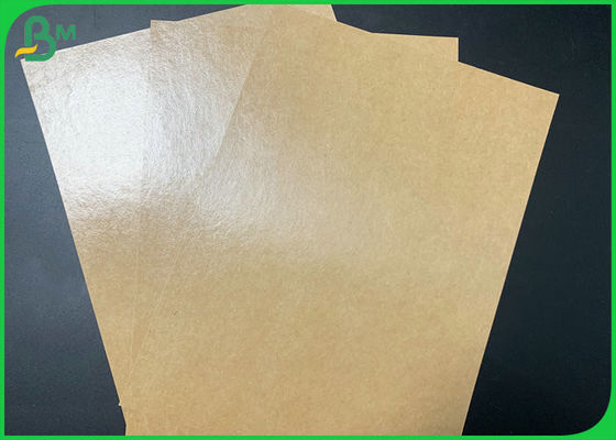El papel de la alta tiesura 300gsm Brown Kraft con el PE cubrió para hacer la fiambrera
