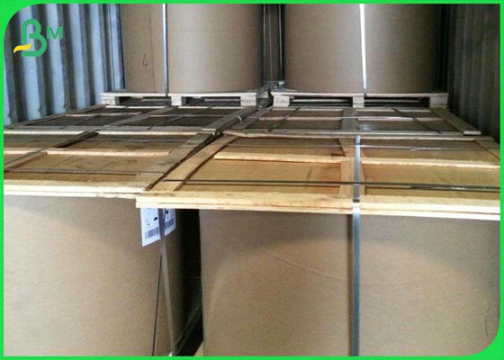 papel de Kraft de saco blanco sin recubrimiento el 100% virginal sin blanquear 80 100 120gsm para hacer la bolsa de papel