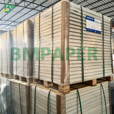 C1S Papel blanco revestido de un lado Etiqueta de cara para etiquetas de botellas y vidrio